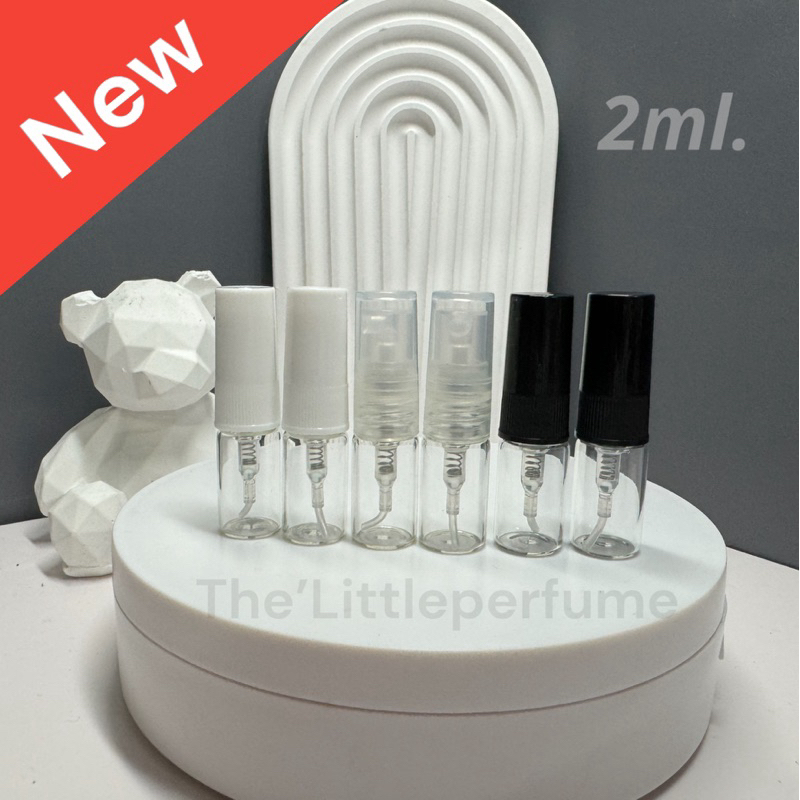 (แพ็ค12ขวด) พร้อมส่ง ขวดแก้วสเปรย์ 2ml.