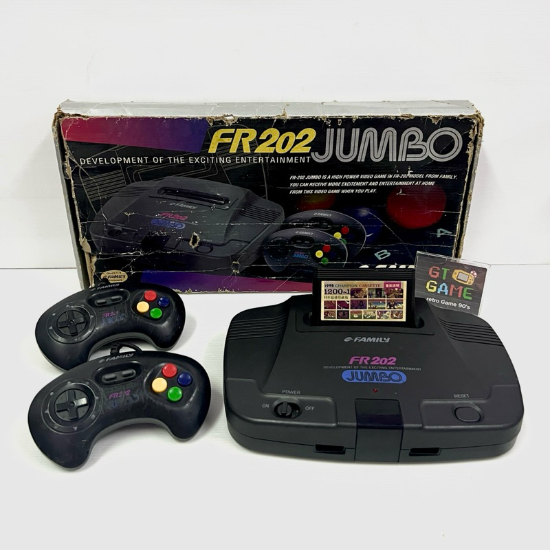 🎮 FAMILY FR202 JUMBO Boxed 80% 1200 Game in 1 🎮 Original Thailand