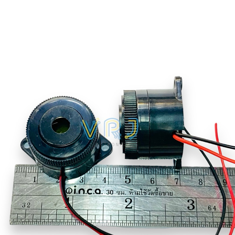 BUZZER บัสเซอร์เสียงเตือน ใช่ไฟ 3-24VDC 2สาย เสียงดังยาว และดังแบบจังหวะ มีของพร้อมจัดส่งในไทย ราคา ถูกที่สุด ดีลบีเคเค แกลเลอรีภาพที่ 5