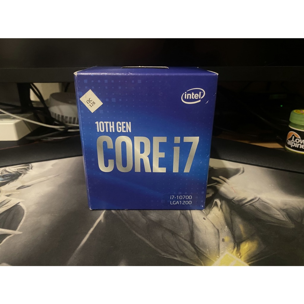 CPU Intel Core i7-10700 2.9 GHz 16MB L3 (SOCKET LGA 1200) VGA ในตัว มือสอง ครบกล่อง
