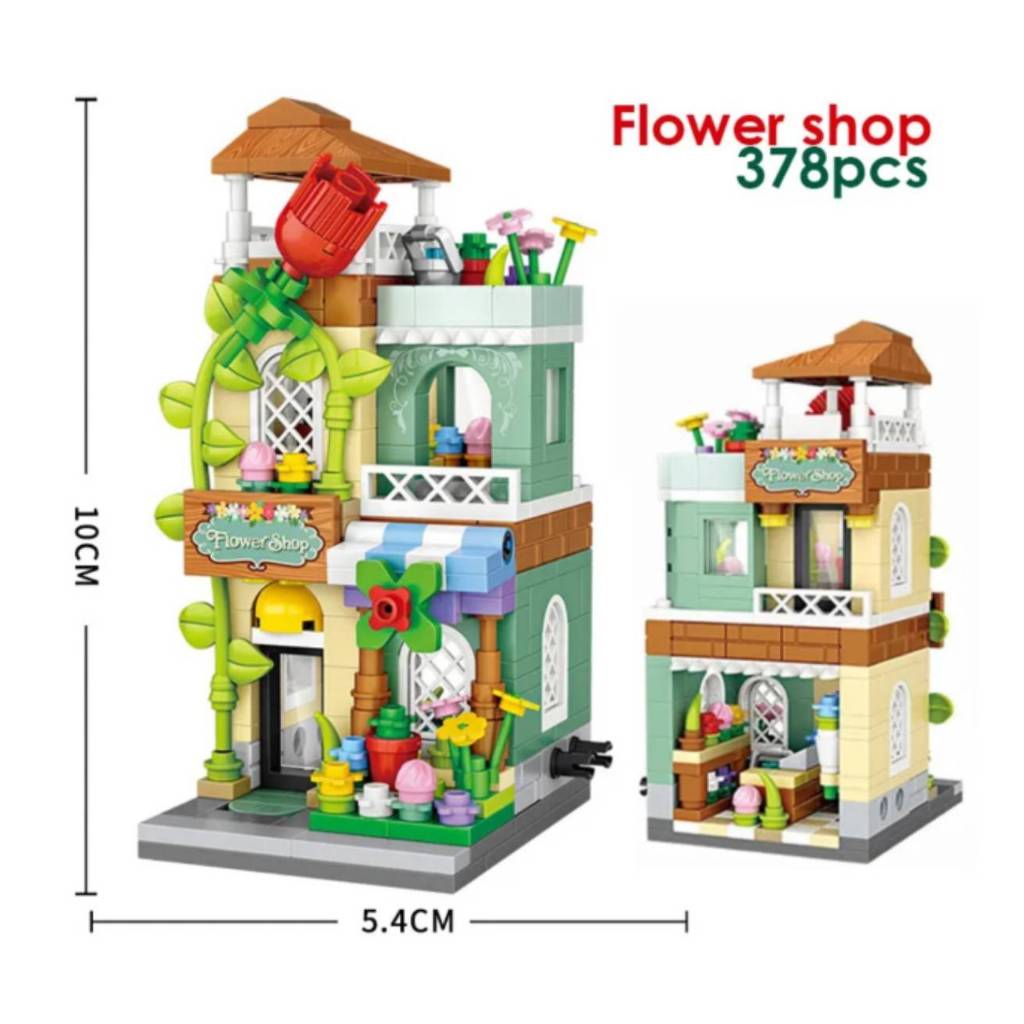 🔥 พร้อมส่ง🔥 Mini Lego Street mini  Loz มินิบล็อกเลโก้  🛺🚚🚛