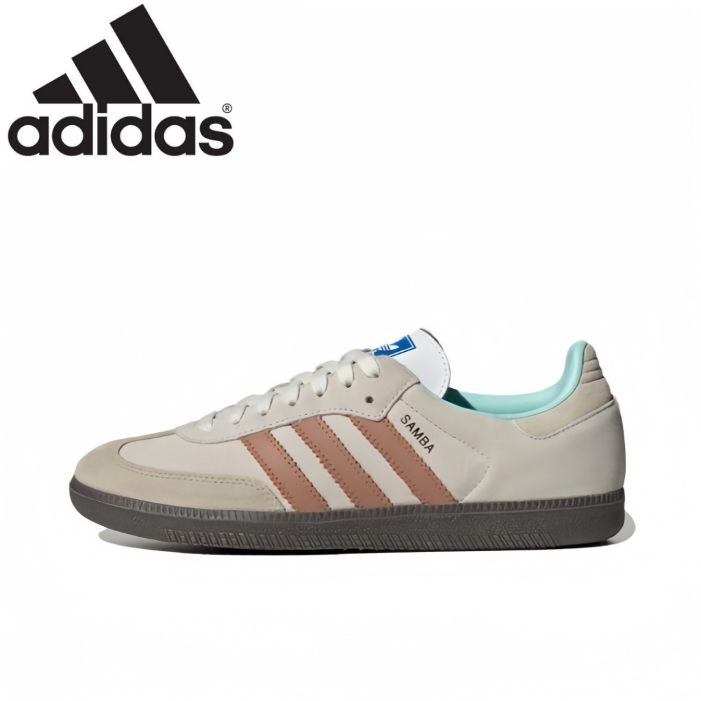 adidas orginals Samba OG taupe ของแท้ 100 %  style Running shoes sneakers