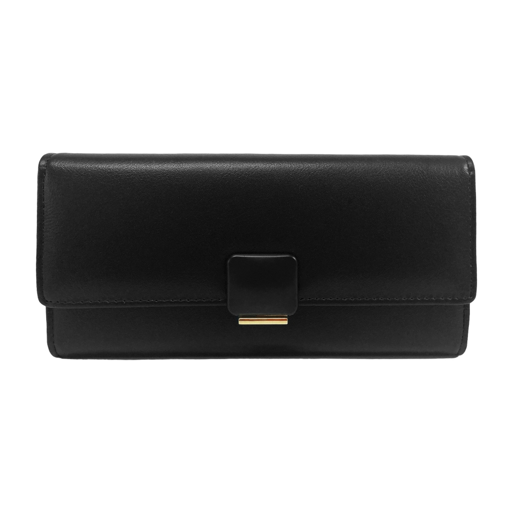MARIA PIA (มาเรียเปีย) กระเป๋าถือ กระเป๋าสตางค์ใบยาว รุ่น MBG-23421 (Black)