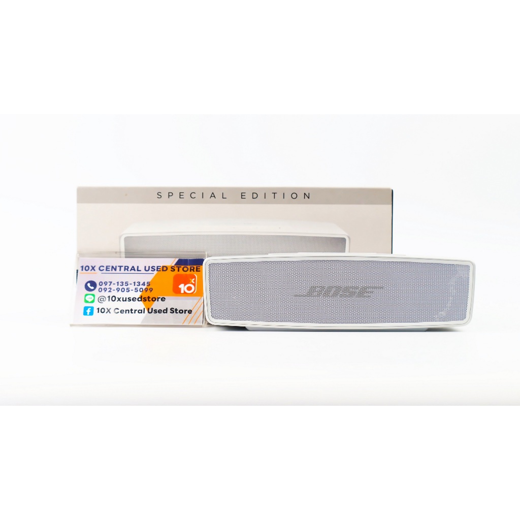 Bose SoundLink Mini II Special Edition-Silver แนวเสียงฟังสนุก ย่านเบสโดดเด่น   - ID24020004