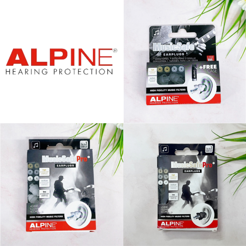[Alpine®] Professional Musician Hearing Protection  ที่อุดหู สำหรับนักดนตรีมืออาชีพ ลดเสียงรบกวน
