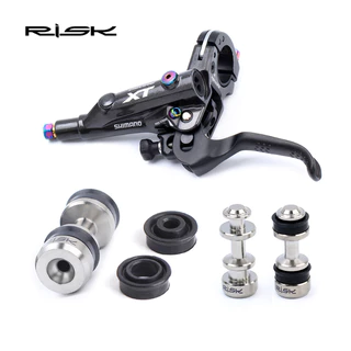 RISK อะไหล่ลูกสูบมือเบรค XT Shimano XT และยางโอริง
