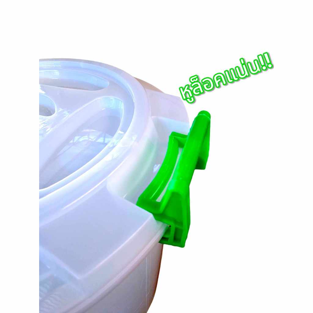 ถังน้ำ 70ลิตร มีหูล็อคฝา2ข้าง ถังน้ำพลาสติก สีดำ ถังพลาสติก ถังน้ำพลาสติกมีฝา ถังแกลลอน หูล็อคแน่น!! - รูปที่ 7
