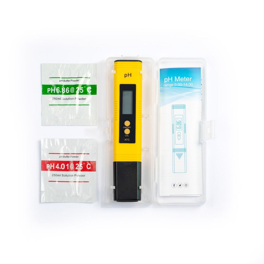 เครื่องวัด PH Meter Digital PH Meter วัดน้ำ วัดกรด วัดปุ๋ย วัดความเค็มน้ำประปา วัดเกลือเจือจาง