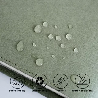 Folio : Book Cover (Pastel Green) ปกห่อหนังสือ ปกห่อนิยาย ผลิตจากกระดาษซักได้