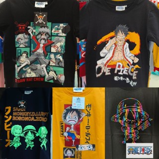 เสื้อยืดเด็ก เสื้อเชิ้ต Onepiece วันพีซ ผ้าคอตตอนเนื้อดี สิน…