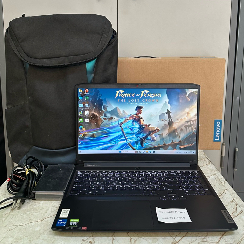 โน๊ตบุ๊ค Lenovo IdeaPad Gaming 3 15IHU6-82K1019KTA