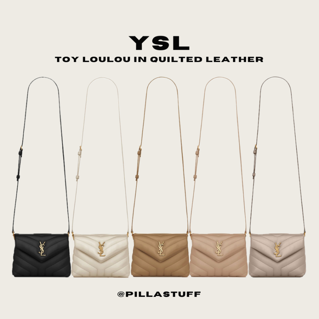 New🔥 YSL Toy LouLou Bag กระเป๋าแซงโลรอง