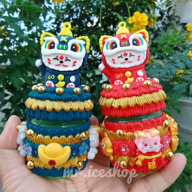 เคสยาดมหงส์ไทย ธีมปีมังกร โชคดีปีมังกร ขนาดเคส 40 กรัม