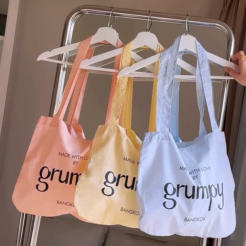 grumpy tote bag (กระเป๋าผ้า grumpy)