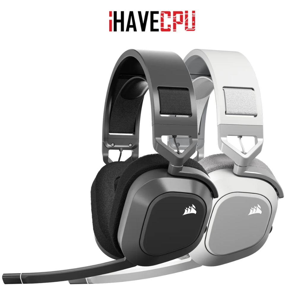 หูฟัง (headset) iHAVECPU CORSAIR HS80 MAX WIRELESS RGB