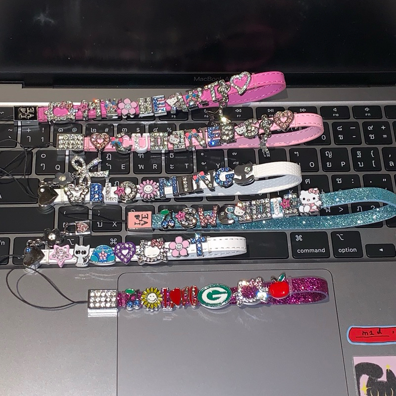 [ พร้อมส่ง ] พวงกุญแจสายคล้องเอนกประสงค์ *รายละเอียดและขนาดด้านล่าง*