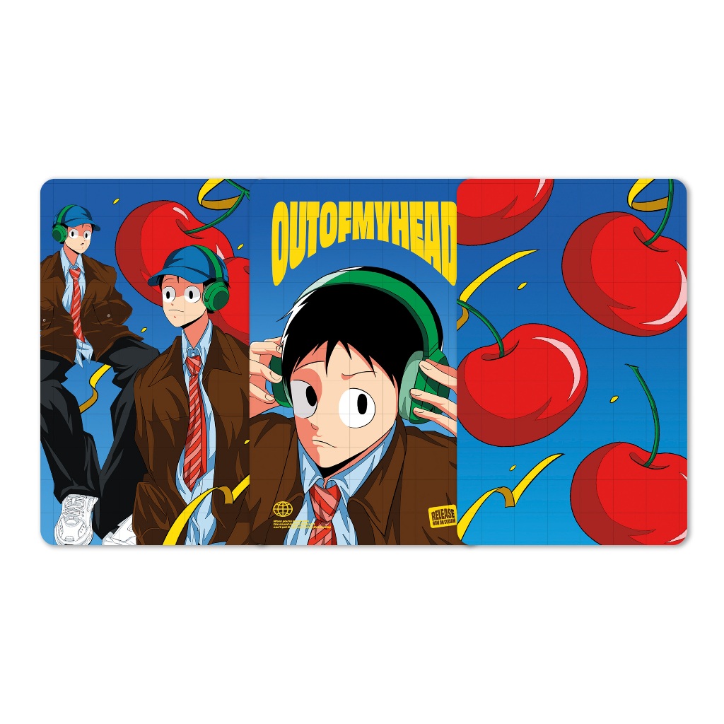 Pop and Cherry Sticker Card สติกเกอร์การ์ด