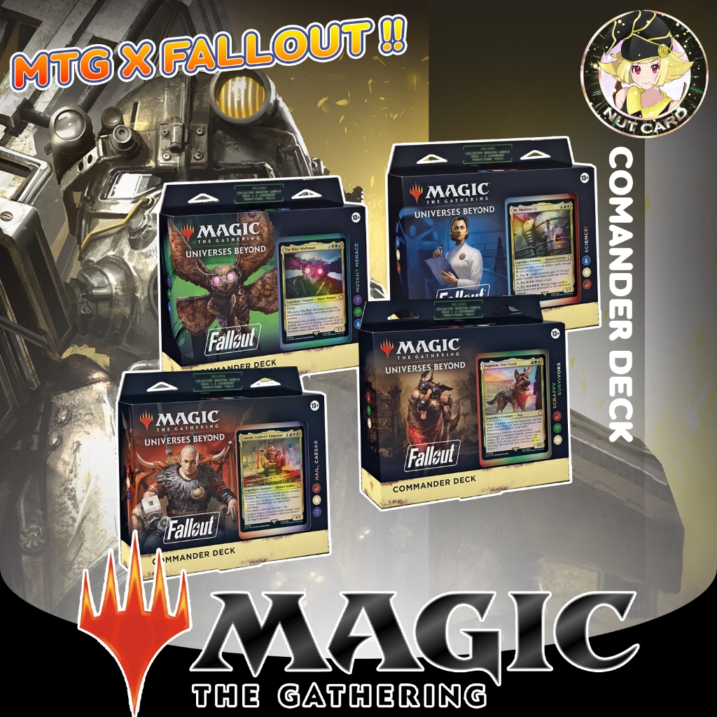 [MTG] Fallout® Commander Decks