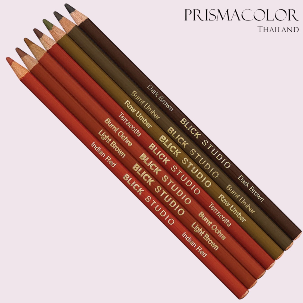 ดินสอสีไม้ Blick Studio กลุ่มสีน้ำตาล (จำหน่ายแบบแยกแท่ง)