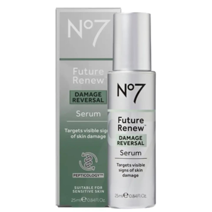 No7 Future Renew Repair Serum 25ml. นัมเบอร์เซเว่น ฟิวเจอร์ รีนิว รีแพร์ เซรั่ม ซีรั่มลดริ้วรอย