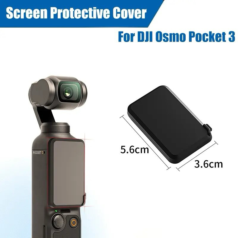 For Pocket 3 Display Screen Protector Silicone Cover Anti-drop Anti-Collision Protector Case For DJI Osmo Pocket 3