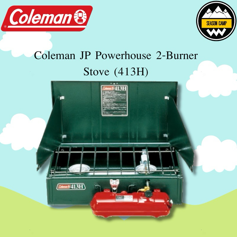 เตาเเก๊ส Coleman JP Powerhouse 2-Burner Stove (413H)
