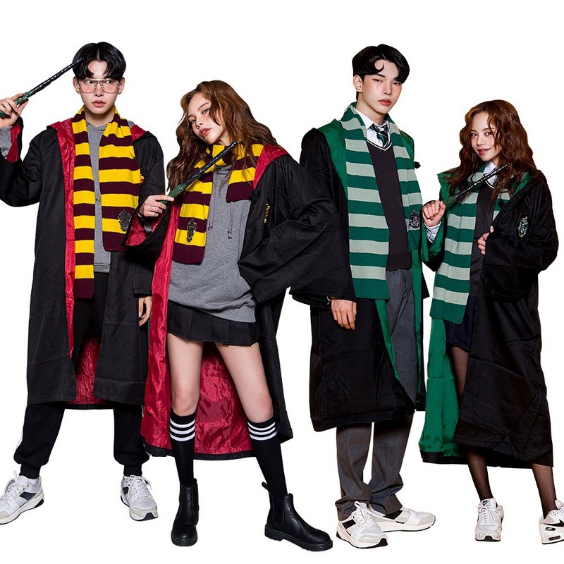 🔥พร้อมส่งจากกรุงเทพ🔥ถุกสุดๆ เสื้อคลุม แฮรี่ เด็ก-ผู้ใหญ่ ชุดพ่อมด แม่มด - รูปที่ 3