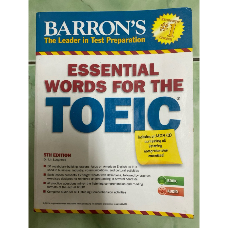 BARRON’S essential words for the TOEIC