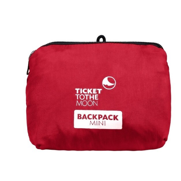 เป้ Ticket To The Moon รุ่น Mini Backpack 15L แบบมีซิปที่ฝา สีน้ำตาล , สีเขียว ,สีดำ Black , สีเขียว Army Green , สีแดง
