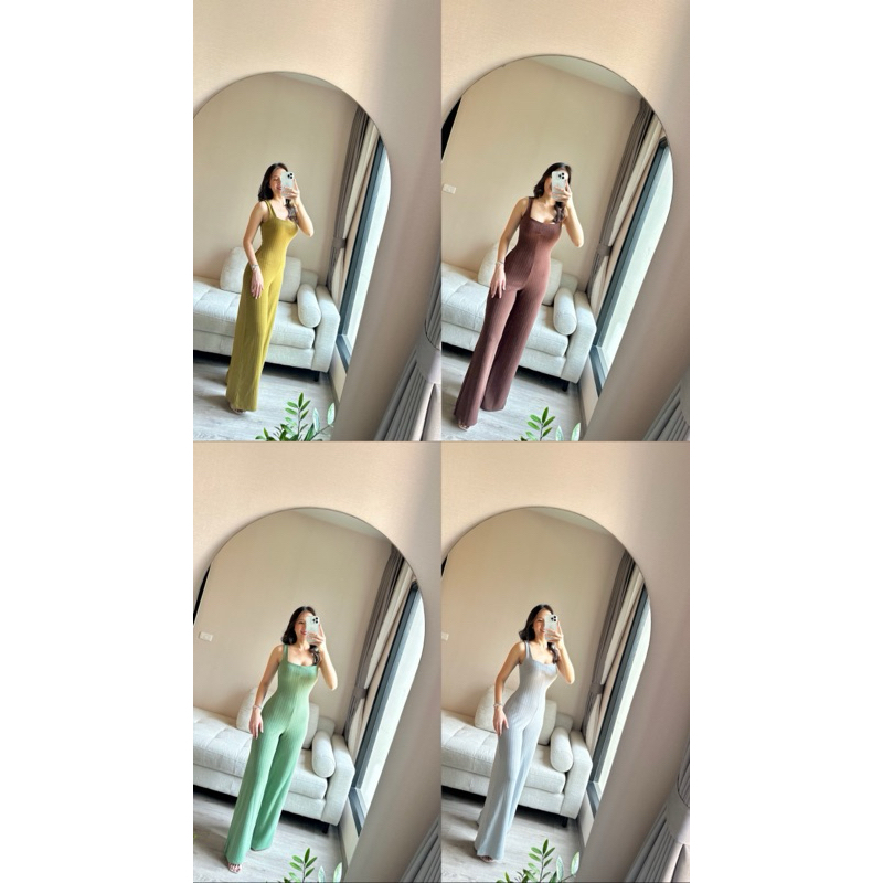 Jackie jumpsuits 490 บาท