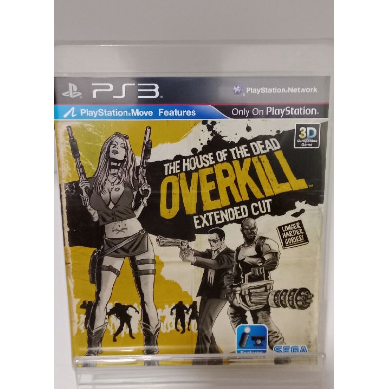 แผ่นเกมส์ Ps3 (มือ1) - The House of the dead : Overkill extended cut (Playstation 3) (อังกฤษ) Brand New