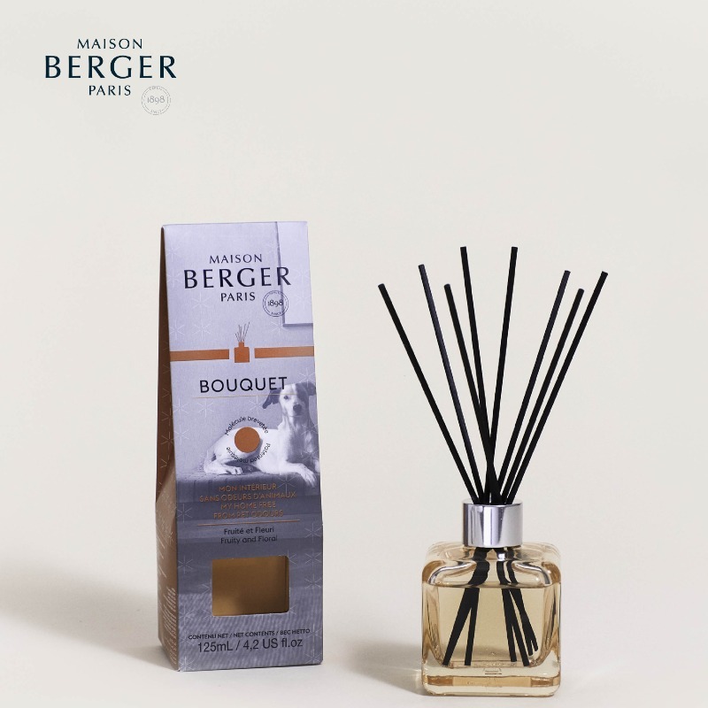 Maison Berger, My Home Free from Pet Odours Scented Bouquet, ก้านกระจายความหอมสูตรกำจัดกลิ่นไม่พึงประสงค์จากสัตว์เลี้ยง