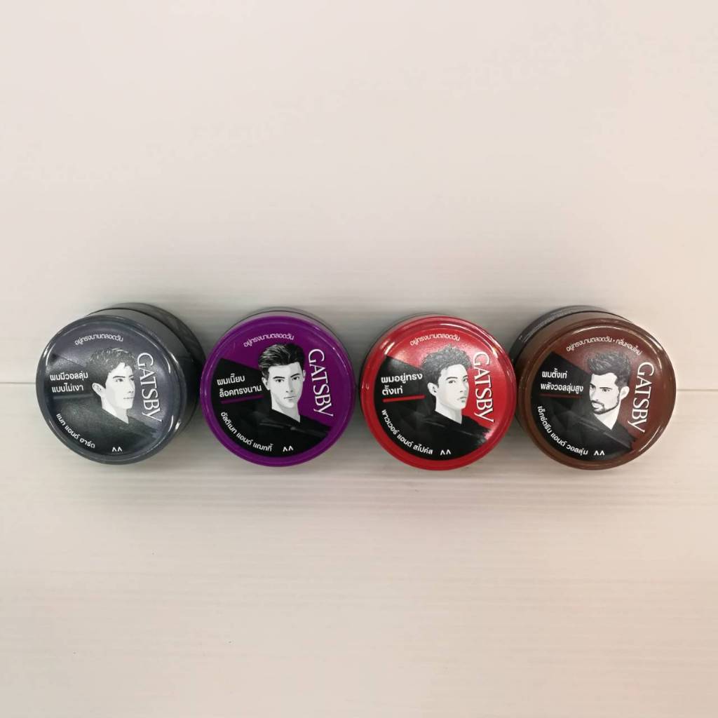 (25 กรัม) GATSBY STYLING แกสบี้ สไตล์ลิ่ง แว็กซ์ มี 4 สูตร