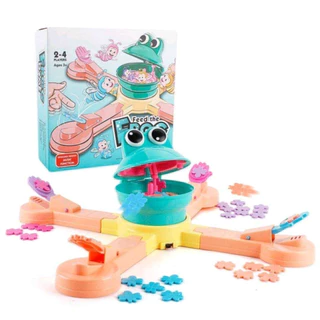 Feed the Frog Game ของเล่นกบผจญภัย เกมกบงับแมลง เกมให้อาหารกบ กบกินผึ้ง เล่นได้ 1-4 คน เสริมสร้างจินตนาการของเด็ก