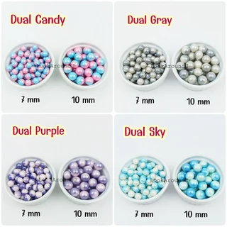 [ส่งทุกวัน] เม็ดน้ำตาลตกแต่งเค้ก 2/4/6/8/10 มิล 25/100g เม็ดมุกตกแต่งเค้ก