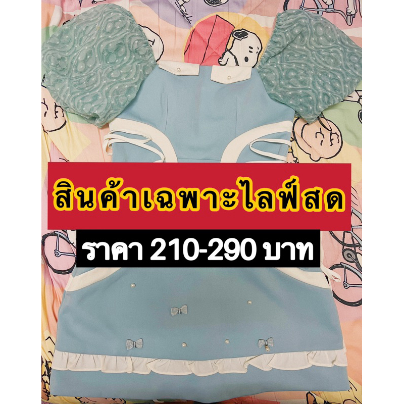 สินค้าเฉพาะไลฟ์สดราคา_210-290 บาท