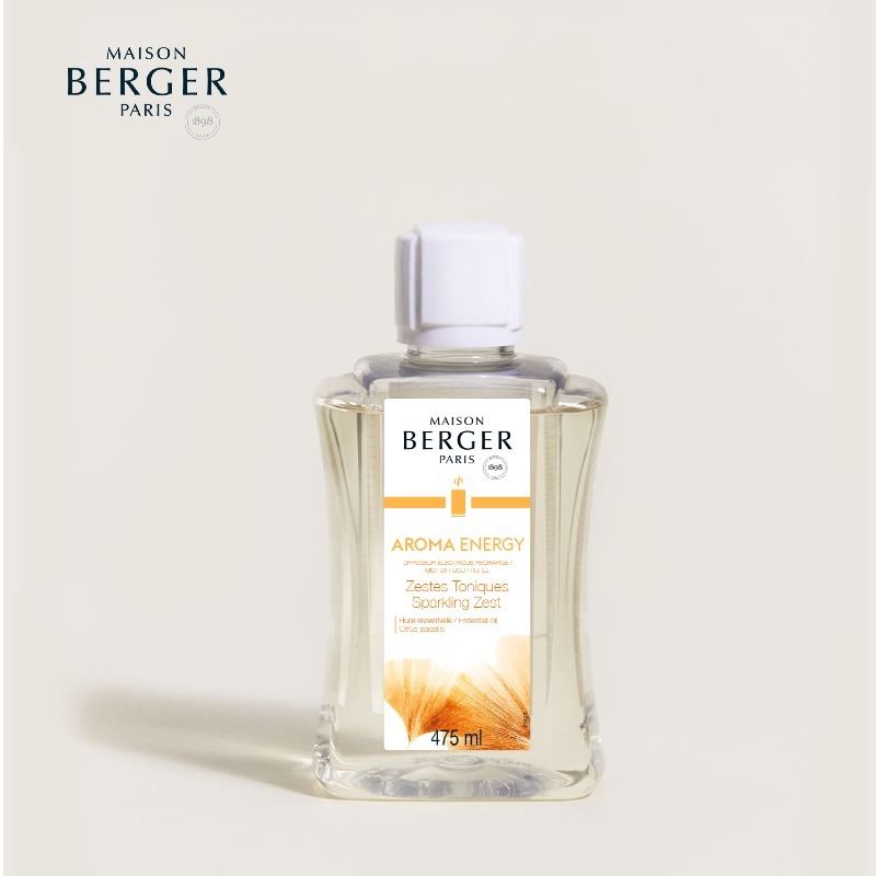 Maison Berger Aroma Energy Mist Diffuser Refill 475ml น้ำหอมสำหรับเติมเครื่องพ่น/กระจายความหอมอัตโนมัติสำหรับบ้าน