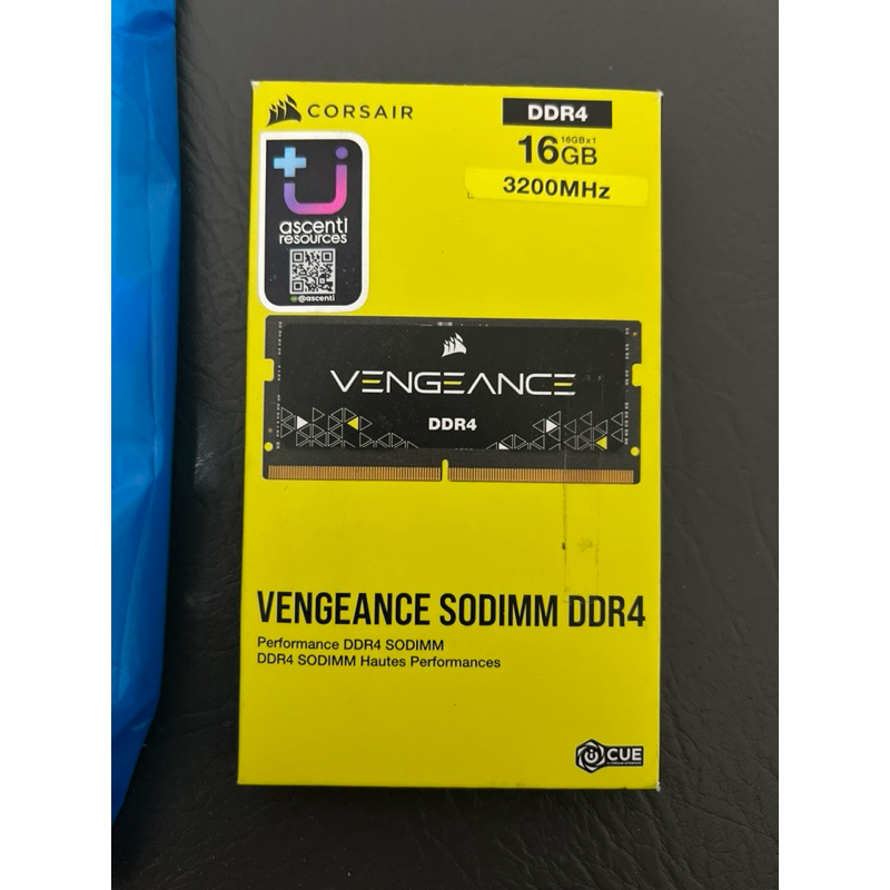 [RAM NB มือสอง] CORSAIR VENGEANCE  DDR4 BUS3200 16GB