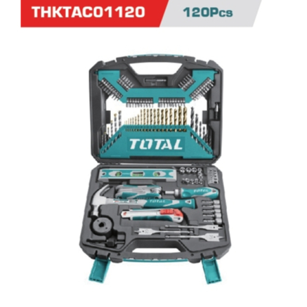 TOTAL ชุดเครื่องมือ 120 ชิ้น #THKTAC-01120