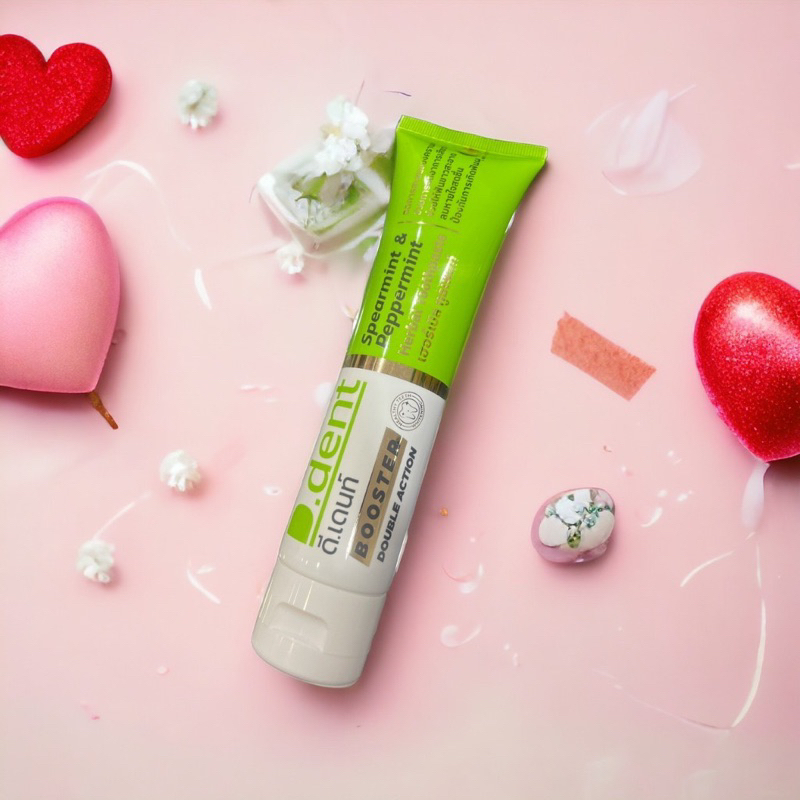 สูตรใหม่ ยาสีฟันดีเดนท์  ยาสีฟันสมุนไพร D.dent 100g.