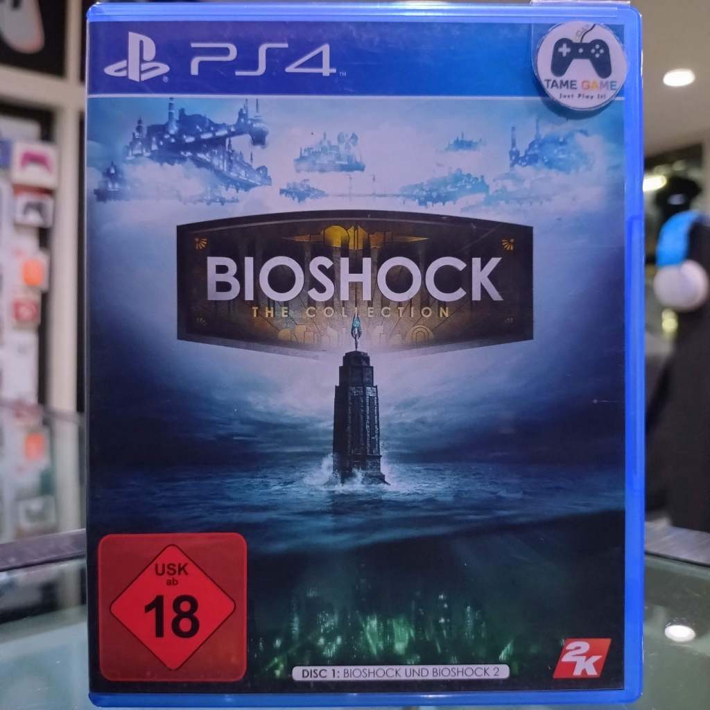 (ภาษาอังกฤษ) มือ2 PS4 Bioshock The Collection แผ่นPS4 เกมPS4 มือสอง (เล่นกับ PS5 ได้ Bioshock 1 + 2 - Bioshock Infinite)