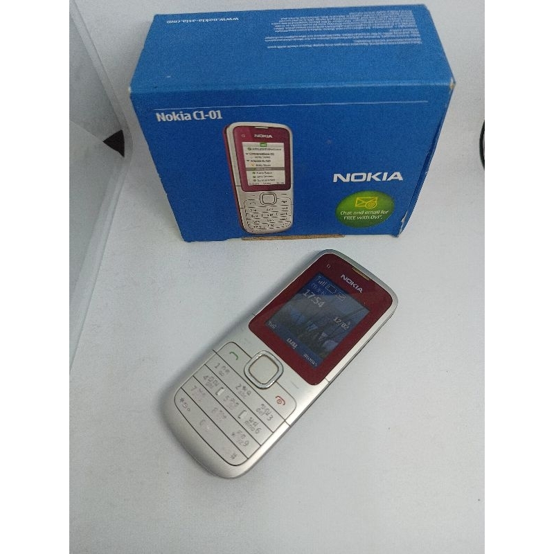 Nokia C1-01 แท้ศูนย์ มือถือปุ่มกดยุค90s มาพร้อมกล่องเดิม