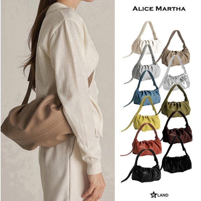 ALICE MARTHA   BAG รุ่น ERIN  กระเป๋าอลิซ มาร์ธา  แบรนด์เกาหลี กระเป๋าสะพายข้าง  (AMT23BG0001U)