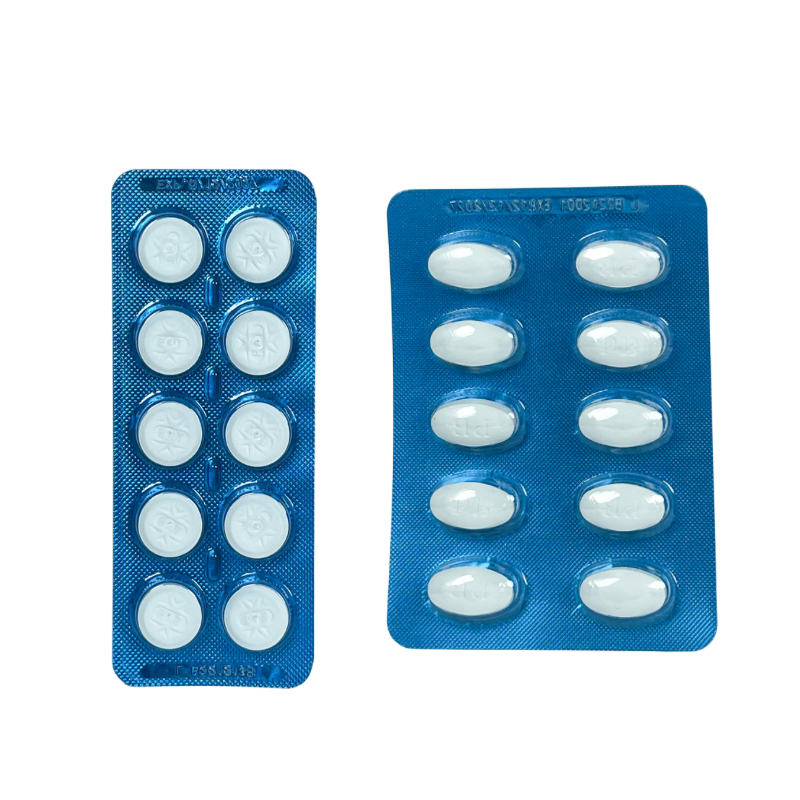 patblu 500 แพทบลู พาราเซตามอล 500 มิลลิกรัม จำนวน 1 แผง 10 เม็ด เม็ดกลม เม็ดรี