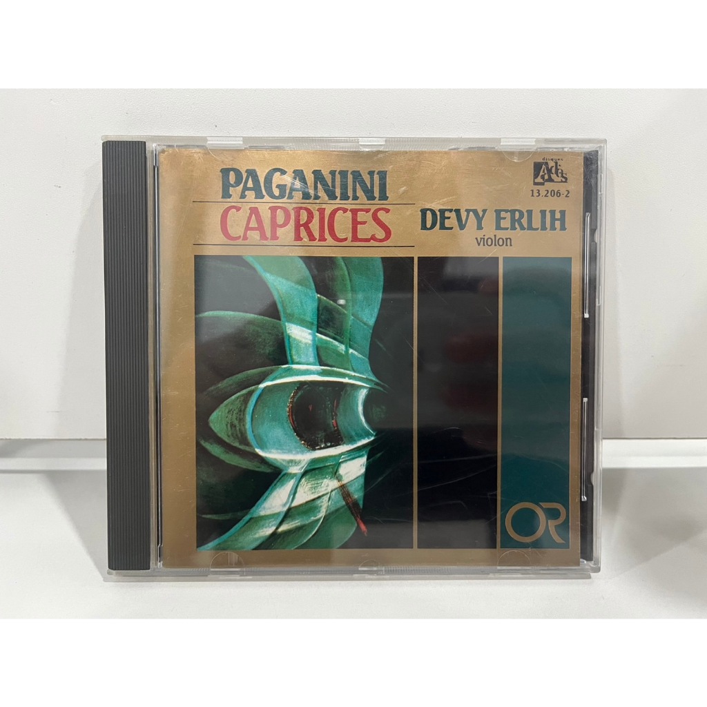 1 CD MUSIC ซีดีเพลงสากล  PAGANINI  CAPRICES op. 1  DEVY ERLIH, violon  (A16B83)