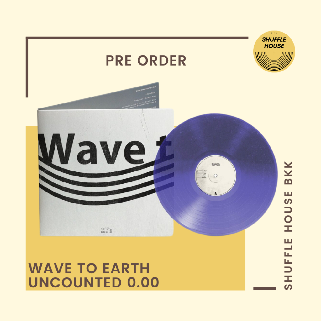 [ส่งฟรี_พร้อมส่ง] Wave to Earth Uncounted 0.00 Vinyl แผ่นเสียงไวนิลใหม่ซีล