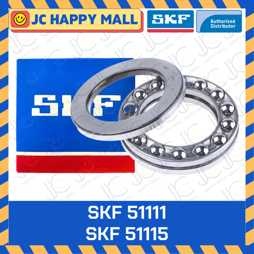 SKF 51111 SKF 51112 SKF 51113 SKF 51114 SKF 51115 ตลับลูกปืน กันรุน ของแท้ 100%