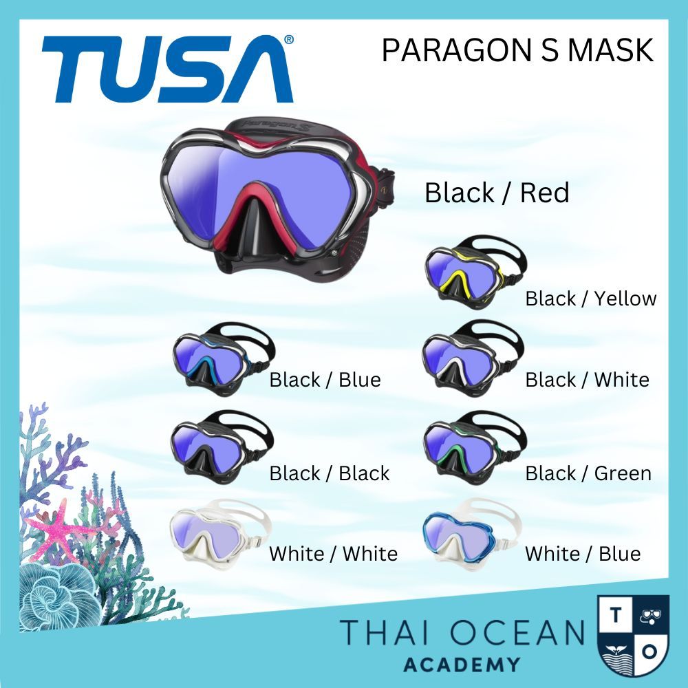 🤿 หน้ากากดำน้ำ  TUSA - Paragon S Mask 🤿