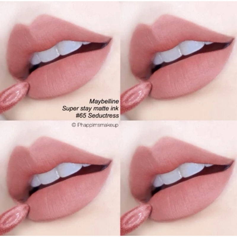 ลิปสติก Maybelline New York Superstay Vinyl Ink สี 65 Seductress