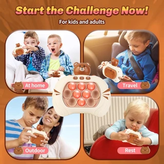 999เลเวล ซานตาคลอสป๊อปอิทไฟฟ้า pop it ไฟฟ้า ปุ่มกดคลายเครียด Fast Push มีไฟดนตรี ของขวัญคริสต์มาส ของเล่นเด็ก fidget toy